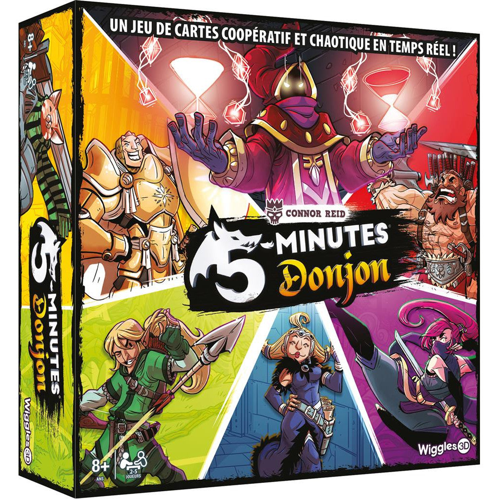 Jeu 5 Minutes Donjon boîte jeu coopératif temps réel