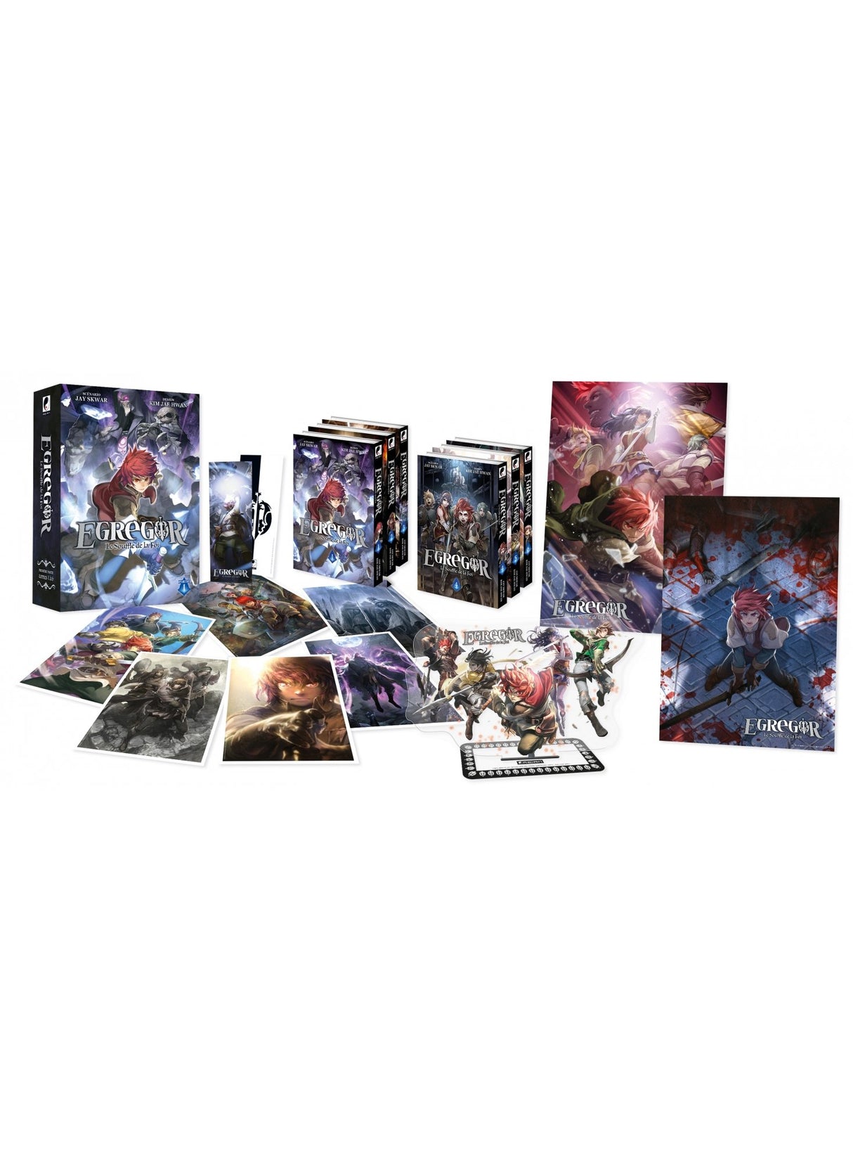 Egregor : Le Souffle de la Foi - Coffret Collector (Tome 01 à 06)