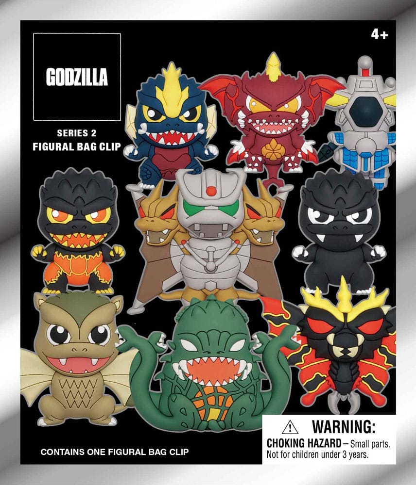 Porte-clés Godzilla Série 2 modèle aléatoire figurine 3D