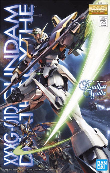 Gunpla Gundam Deathscythe EW Ver Master Grade 1.100 avec faux à faisceau verte