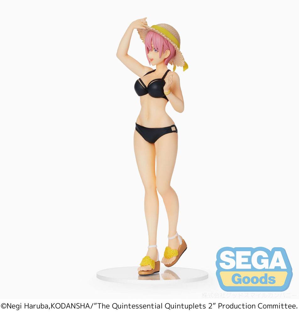 Figurine The Quintessential Quintuplets - Ichika Nakano en maillot de bain noir, gamme SPM Sega