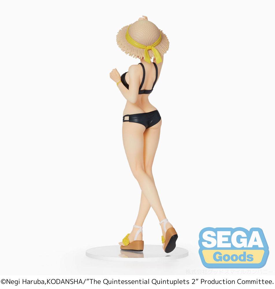 Figurine The Quintessential Quintuplets - Ichika Nakano en maillot de bain noir, gamme SPM Sega