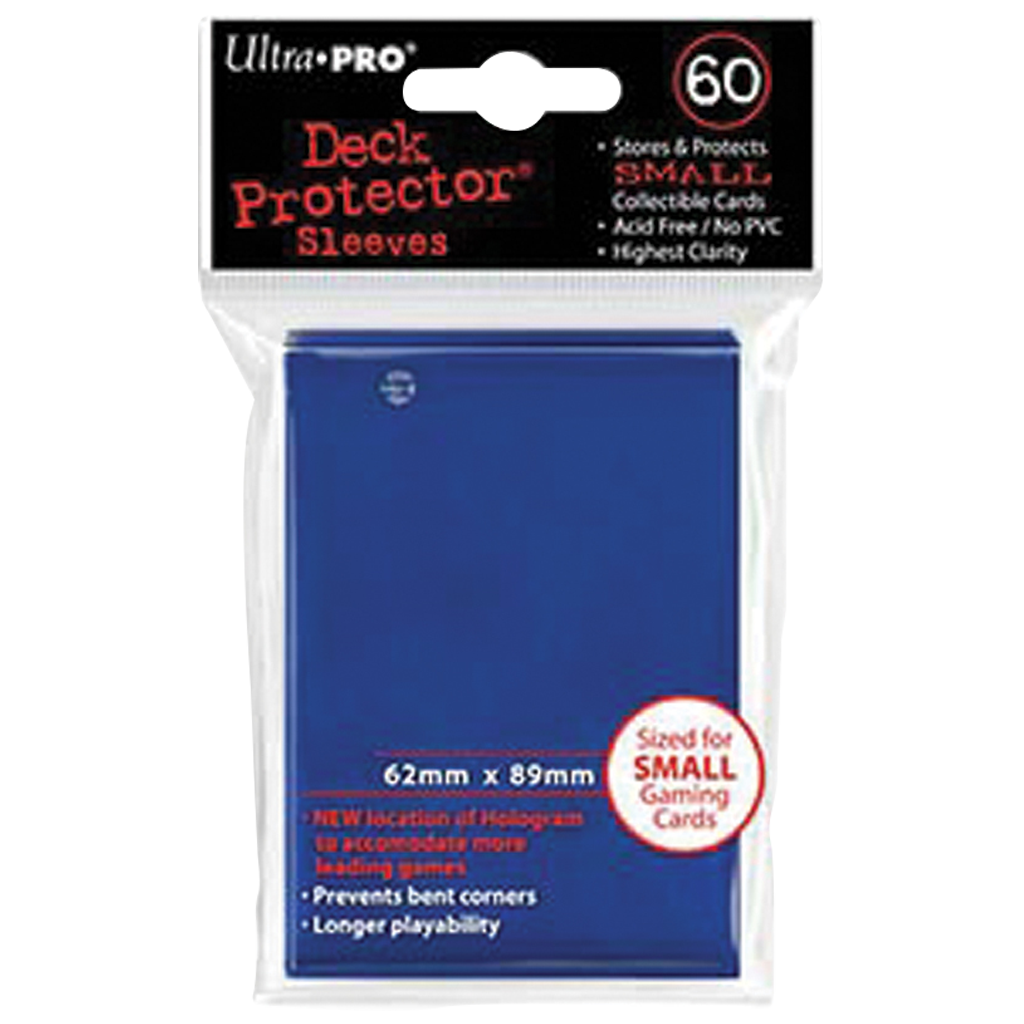 Protèges-cartes Ultra PRO bleu 60 sleeves format japonais small