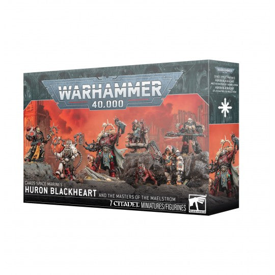 Warhammer 40k Huron Blackheart Masters of the Maelstrom figurines