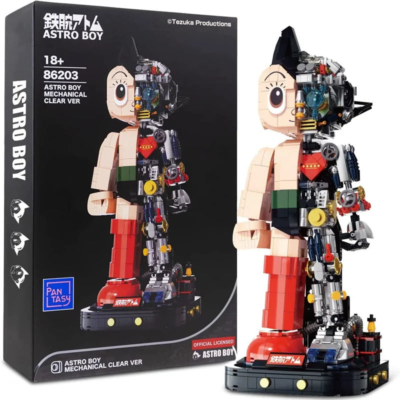 Figurine Astro Boy mécanique transparente Pantasy à construire