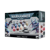 Boîte Warhammer 40,000 Paints + Tools Set avec peintures Citadel, pinceau, pince coupante et lime