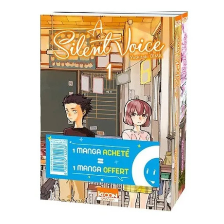 A silent voice : pack offre découverte tome 1 et tome 2