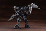 Plastic Model Kit Armored Core V Rayleonard 03-AALIYAH Orlea 1/72 de 15 cm, mecha sombre avec armement massif et design anguleux.