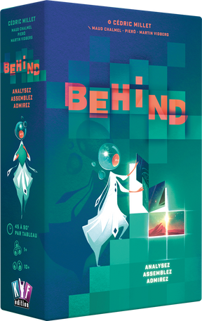Behind jeu puzzle narratif coopératif boîte officielle Kif Edition