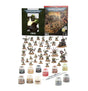 Coffret Warhammer 40,000 Commencer avec les Orks avec figurines Orks, livres, peintures Citadel et pinceau pour débuter une armée.
