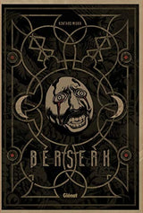 Coffret collector Berserk tomes 1 à 6 (Glénat), avec visuel du Behelit sur fond noir et doré