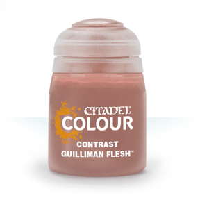 Pot de peinture Citadel Contrast – teinte fluide et contrastée pour un rendu rapide et détaillé sur figurines et miniatures Warhammer.