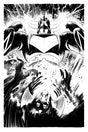 Sérigraphie noir et blanc de Goldorak en pleine action, illustration puissante inspirée de l’œuvre de Go Nagai.