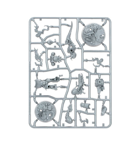 Livre Getting Started with Warhammer 40,000, avec figurines exclusives Space Marine et Tyranide pour découvrir l’univers du jeu.