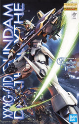 Gunpla Gundam Deathscythe EW Ver Master Grade 1.100 avec faux à faisceau verte
