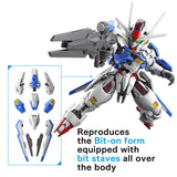 Gunpla Gundam Aerial MGSD 1 100 avec bouclier et fusil en version SD détaillée