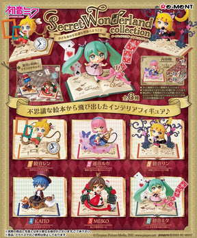 Boîte Re-Ment Hatsune Miku Secret Wonderland Collection – figurines mystères Vocaloid (6 modèles aléatoires).
