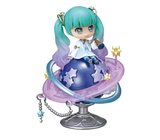 Figurines Re-Ment Starrium Room de Hatsune Miku – 4 modèles aléatoires inspirés de la lune, des étoiles et des planètes.
