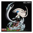 Figurine Kaito Hunter x Hunter édition limitée 333 exemplaires par Takacorp et Plastoy, statue premium 37 cm avec faux et effets d’aura.