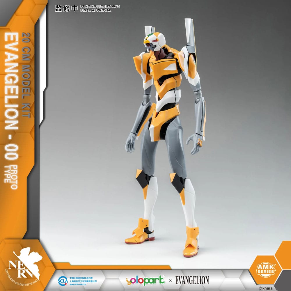 Model Kit EVA-00 Proto Type – Figurine articulée Evangelion 20 cm par AMK Series