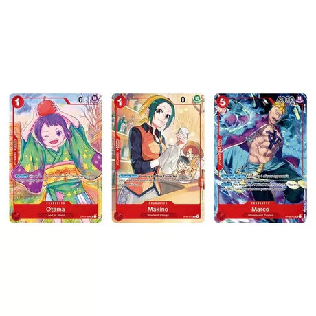 Coffret One Piece Card Game 1st Anniversary Set avec playmat Luffy, deck box, storage box, sleeves et cartes promo exclusives