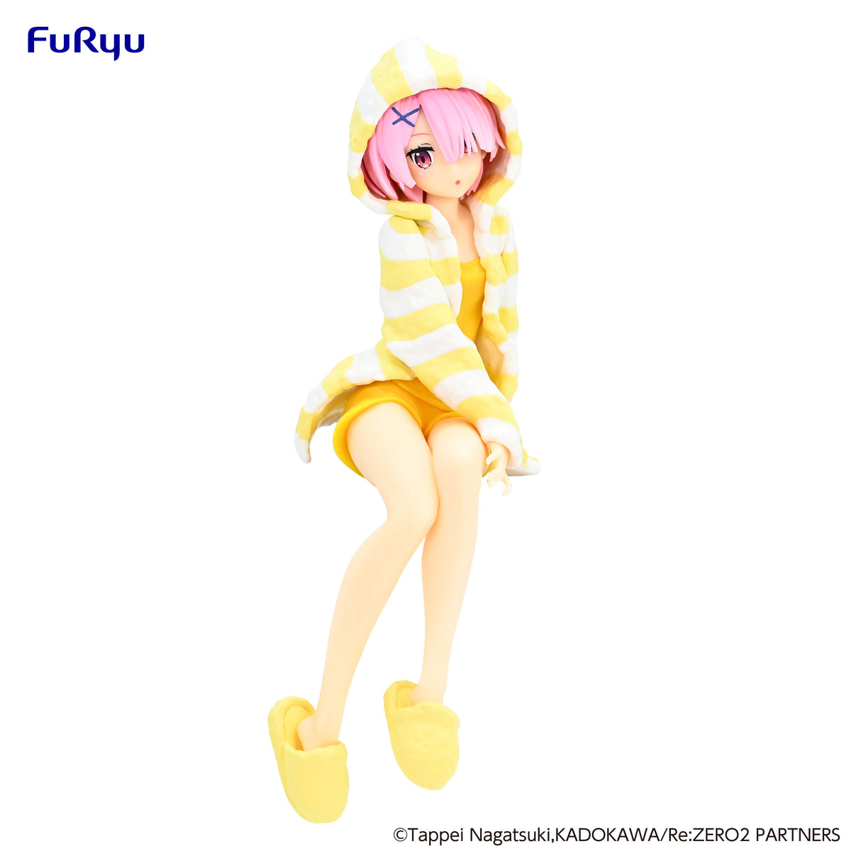 Re:Zero statuette PVC Noodle Stopper Ram Room Wear Yellow Color Ver.