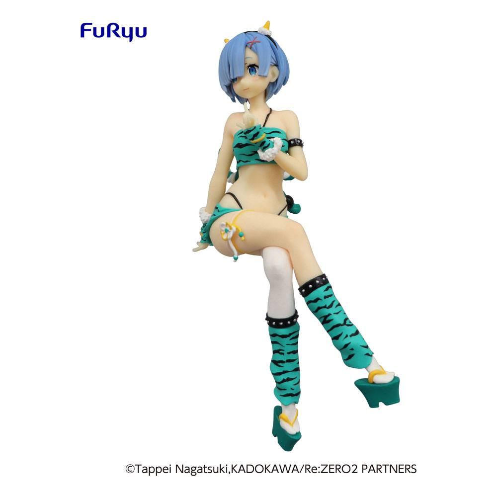 Re:Zero statuette PVC Noodle Stopper Rem Demon Costume Another Color