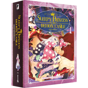 Couverture du coffret collector partie 1 des tomes 1 à 9 du mange Sleepy Princess in the Demon Castle