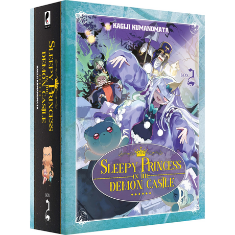 Couverture du coffret collector partie 2 du manga Sleepy Princess in the Demon Castle