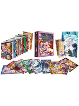 Coffret collector Sleepy Princess in the Demon Castle Box 1 – tomes 1 à 9, avec la princesse Syalis endormie entourée de peluches, manga de Kagiji Kumanomata.