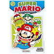 Couverture du manga Super Mario Manga Adventures Tome 2 de Yukio Sawada, publié chez Soleil Manga, avec Mario souriant au premier plan, accompagné de Luigi, Yoshi et Bowser sur un fond vert, blanc et bleu.