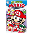 Couverture de Super Mario Manga Adventures Tome 11 de Yukio Sawada, avec Mario souriant entouré de Yoshi, Wario et plusieurs personnages de l'univers Nintendo sur fond violet, éditions Soleil Manga.