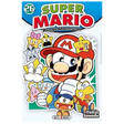 Couverture de Super Mario Manga Adventures Tome 26 de Yukio Sawada, avec Mario souriant entouré d'étoiles colorées aux expressions amusantes et de personnages Nintendo, éditions Soleil Manga.
