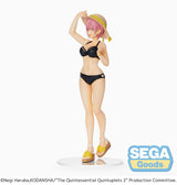 Figurine The Quintessential Quintuplets - Ichika Nakano en maillot de bain noir, gamme SPM Sega