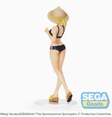Figurine The Quintessential Quintuplets - Ichika Nakano en maillot de bain noir, gamme SPM Sega