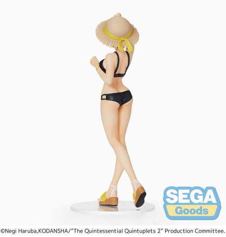Figurine The Quintessential Quintuplets - Ichika Nakano en maillot de bain noir, gamme SPM Sega