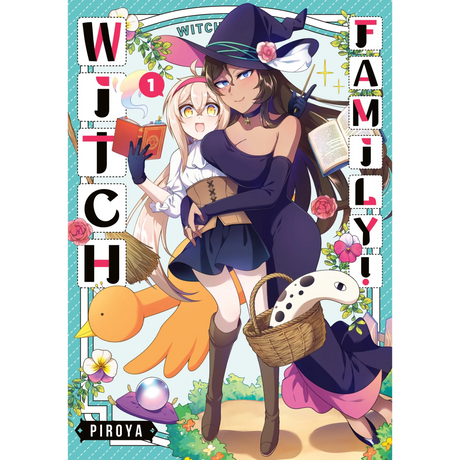 Couverture du tome 1 du manga Witch Family!