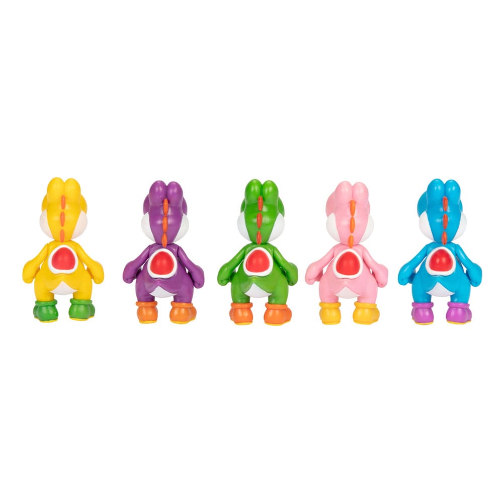 Super Mario - World of Nintendo assortiment figurines Yoshi Wave 2