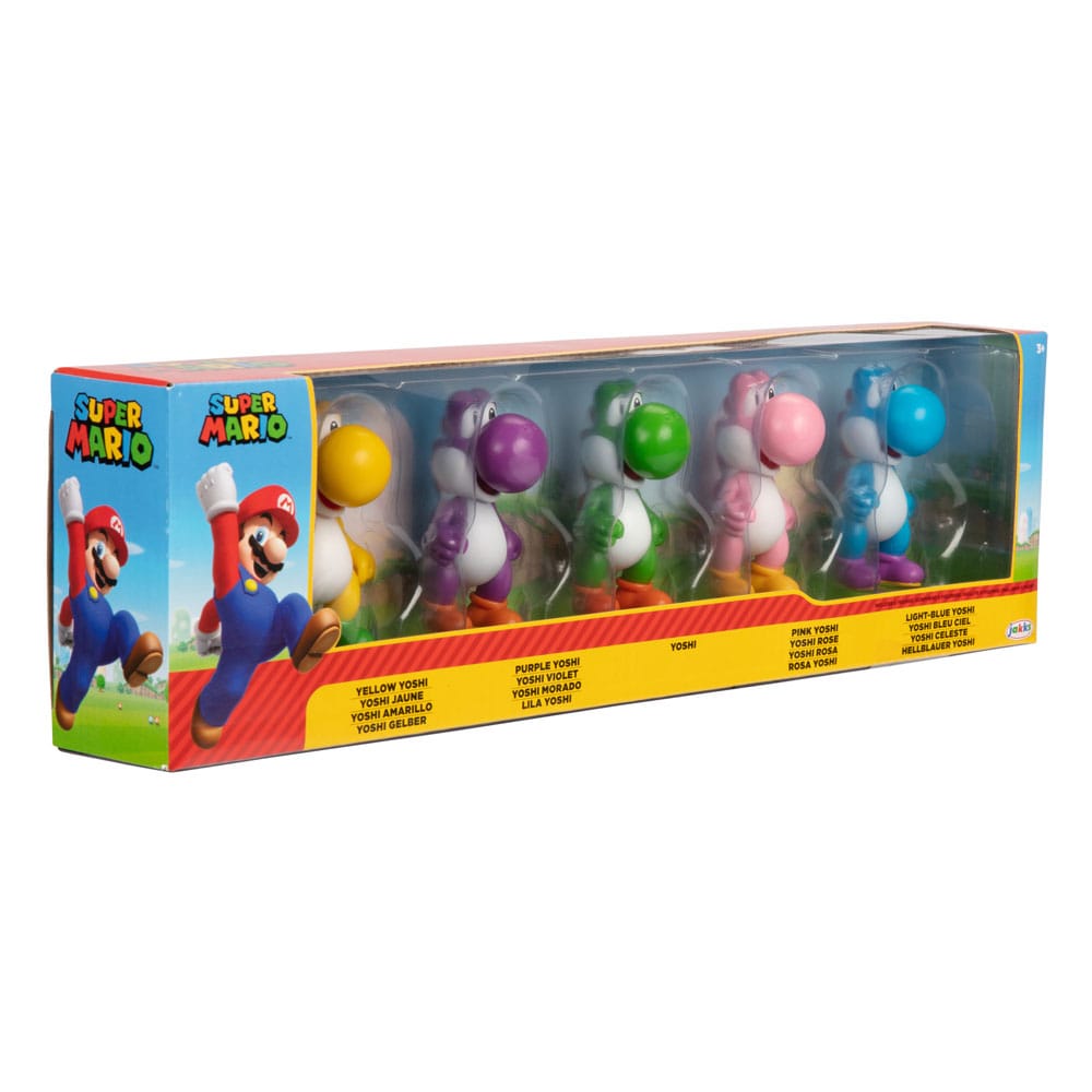 Super Mario - World of Nintendo assortiment figurines Yoshi Wave 2