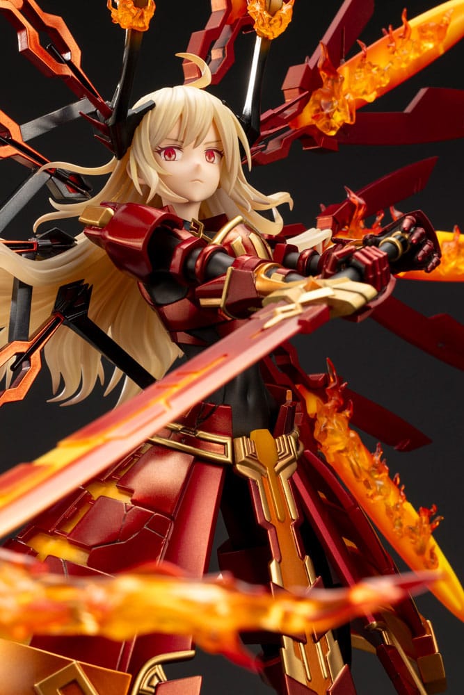 Figurine Yu-Gi-Oh! Sky Striker Ace Kagari 1/7 PVC – Monster Collection avec lames enflammées