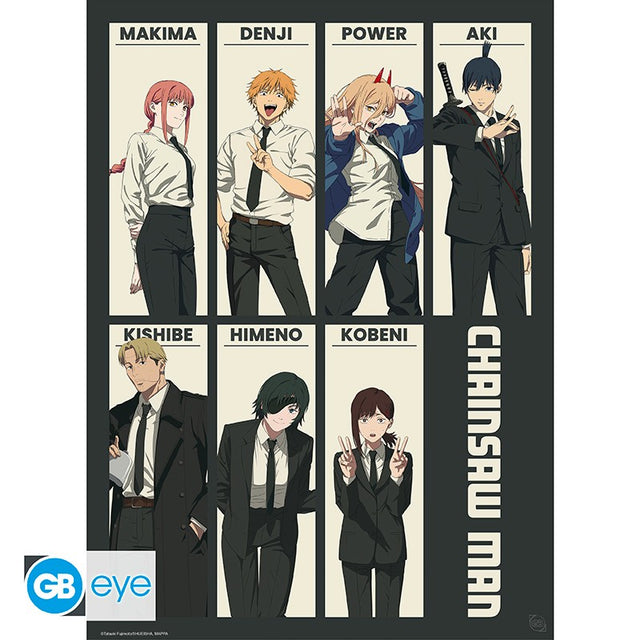 CHAINSAW MAN - Poster Chibi 52x38 - Devil Hunters