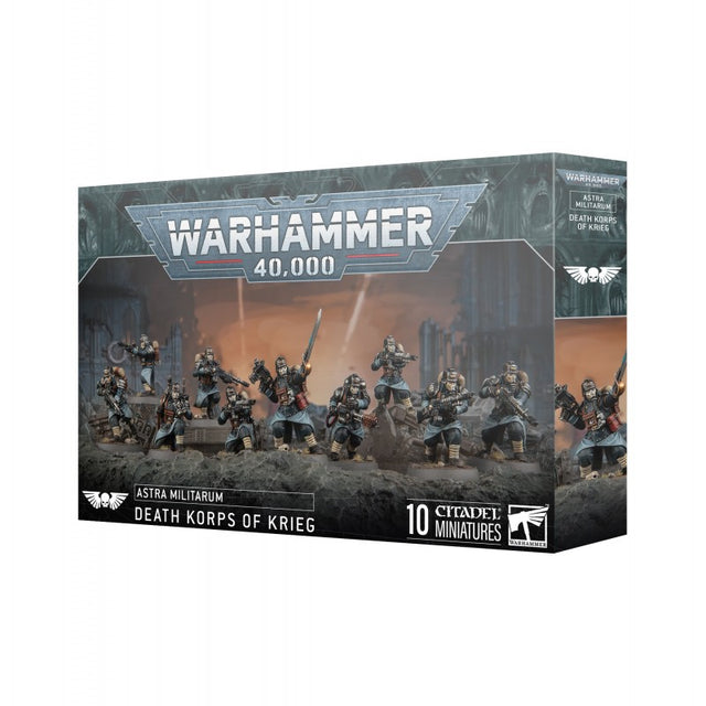 Figurines Death Korps of Krieg Astra Militarum Warhammer 40K