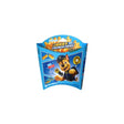 Paquet de frites Pat’ Patrouille saveur seaweed 25 g avec Chase sur fond bleu.