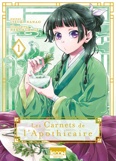Les Carnets de l'apothicaire - Tome 01