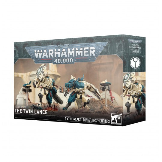 Warhammer 40k Tau Empire The Twin Lance figurines Citadel