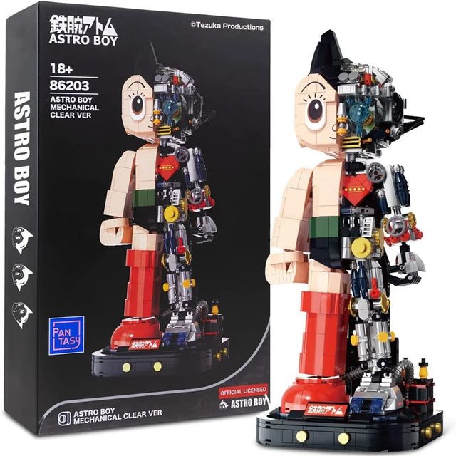 Figurine Astro Boy mécanique transparente Pantasy à construire