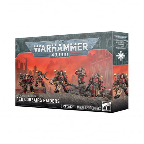 Warhammer 40k Red Corsairs Raiders figurines Chaos Space Marines