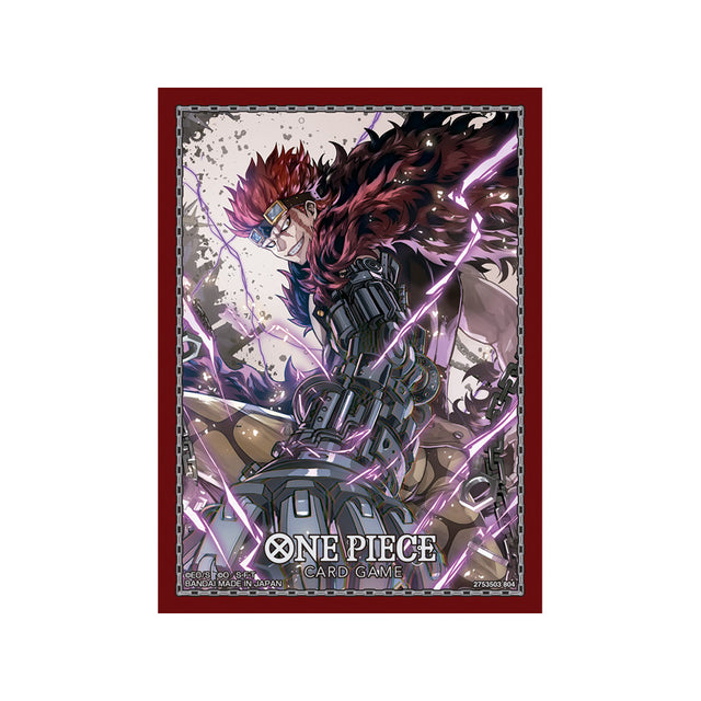 Protège-cartes One Piece Card Game Eustass Kid – sleeves officielles Bandai 70 cartes