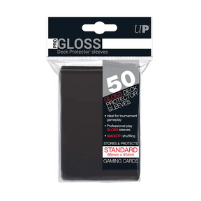 Sleeves Ultra PRO Pro-Gloss Standard x50 Noir