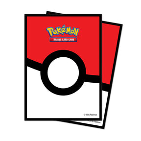 Protège-cartes Pokémon Poké Ball – 65 sleeves officielles pour cartes JCC